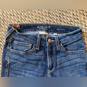 Ariat Dark Blue Slim Trouser High-Rise Jeans